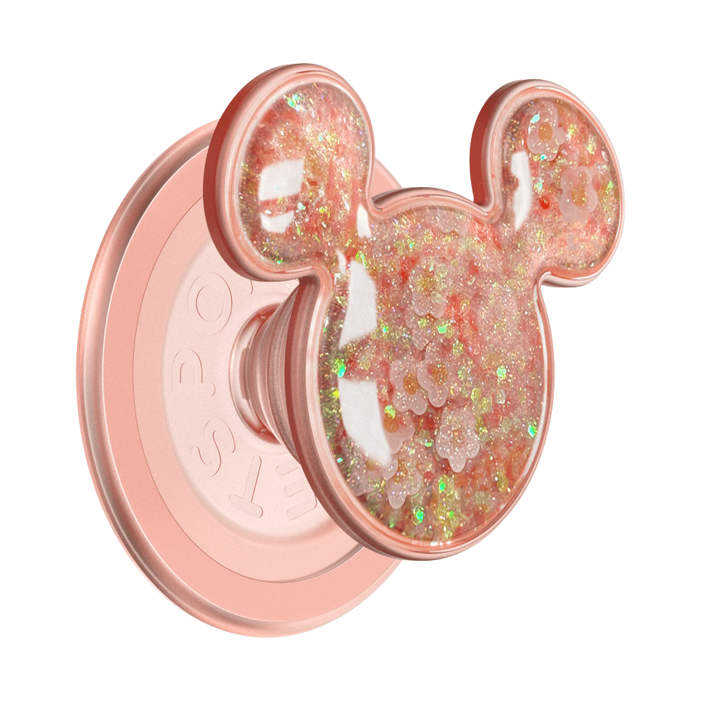PopSockets MagSafe Phone Grip - Mickey Mouse Peach Daisy - Leo's Treasure Box