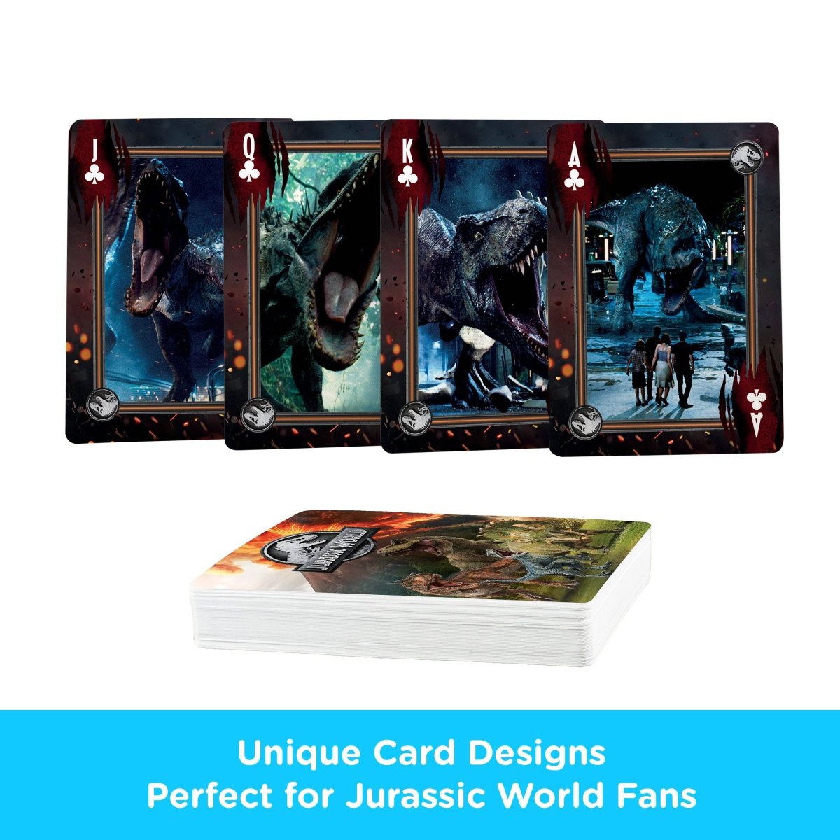 Jurassic World Playing Cards - Leo's Treasure Box