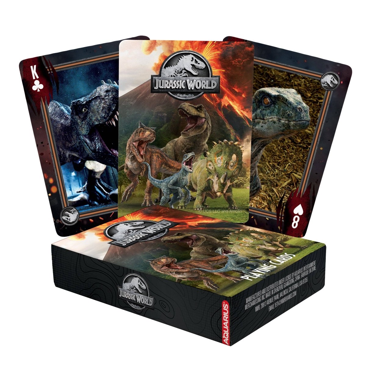 Jurassic World Playing Cards - Leo's Treasure Box