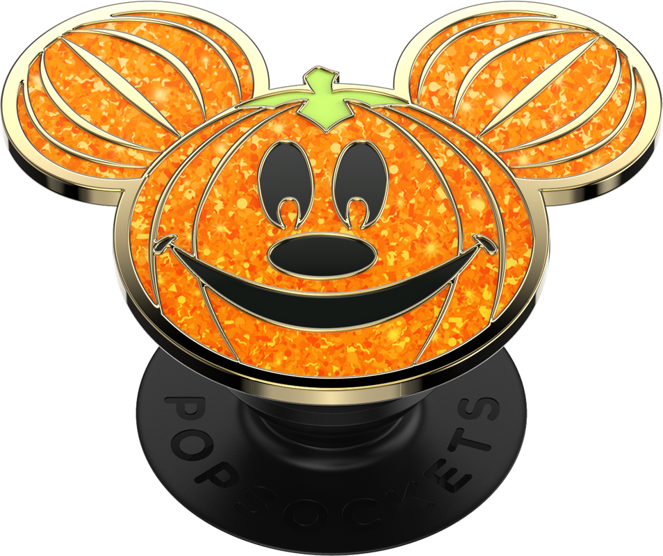 PopSockets Enamel Glitter Mickey Pumpkin - Leo's Treasure Box