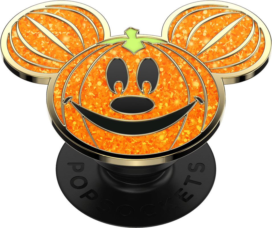 PopSockets Enamel Glitter Mickey Pumpkin - Leo's Treasure Box