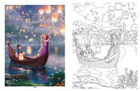 Disney Dreams Collection Thomas Kinkade Studios Disney Princess Coloring Book by Thomas Kinkade - Leo's Treasure Box