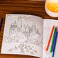 Harry Potter Glow in the Dark Coloring Book by Editors of Thunder Bay Press - Leo's Treasure Box
