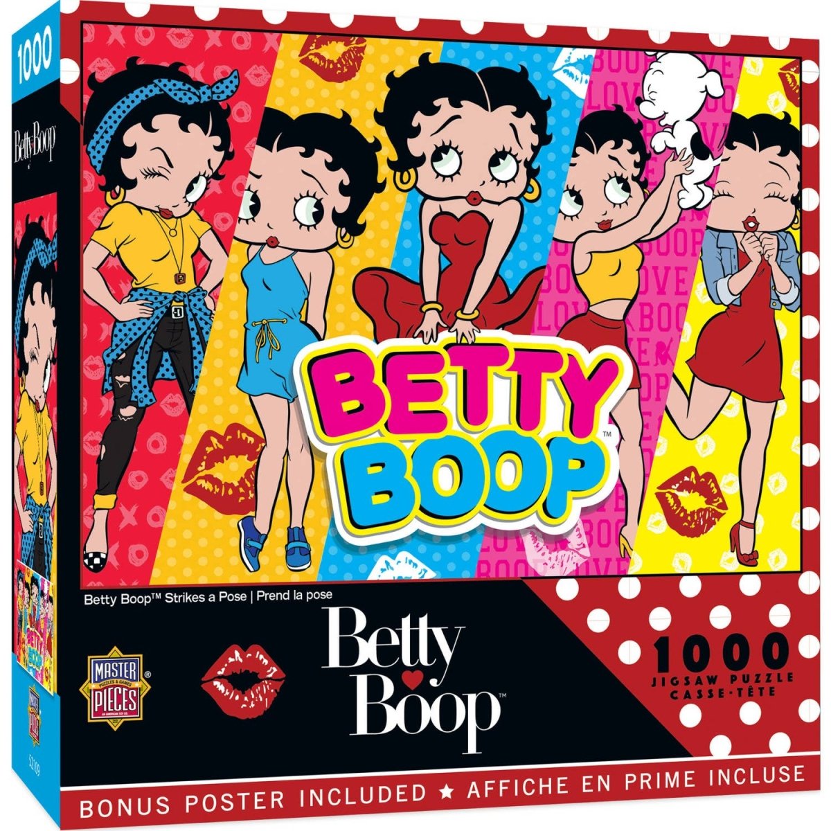 Betty Boop - Strikes a Pose 1000 Piece Puzzle - Leo's Treasure Box
