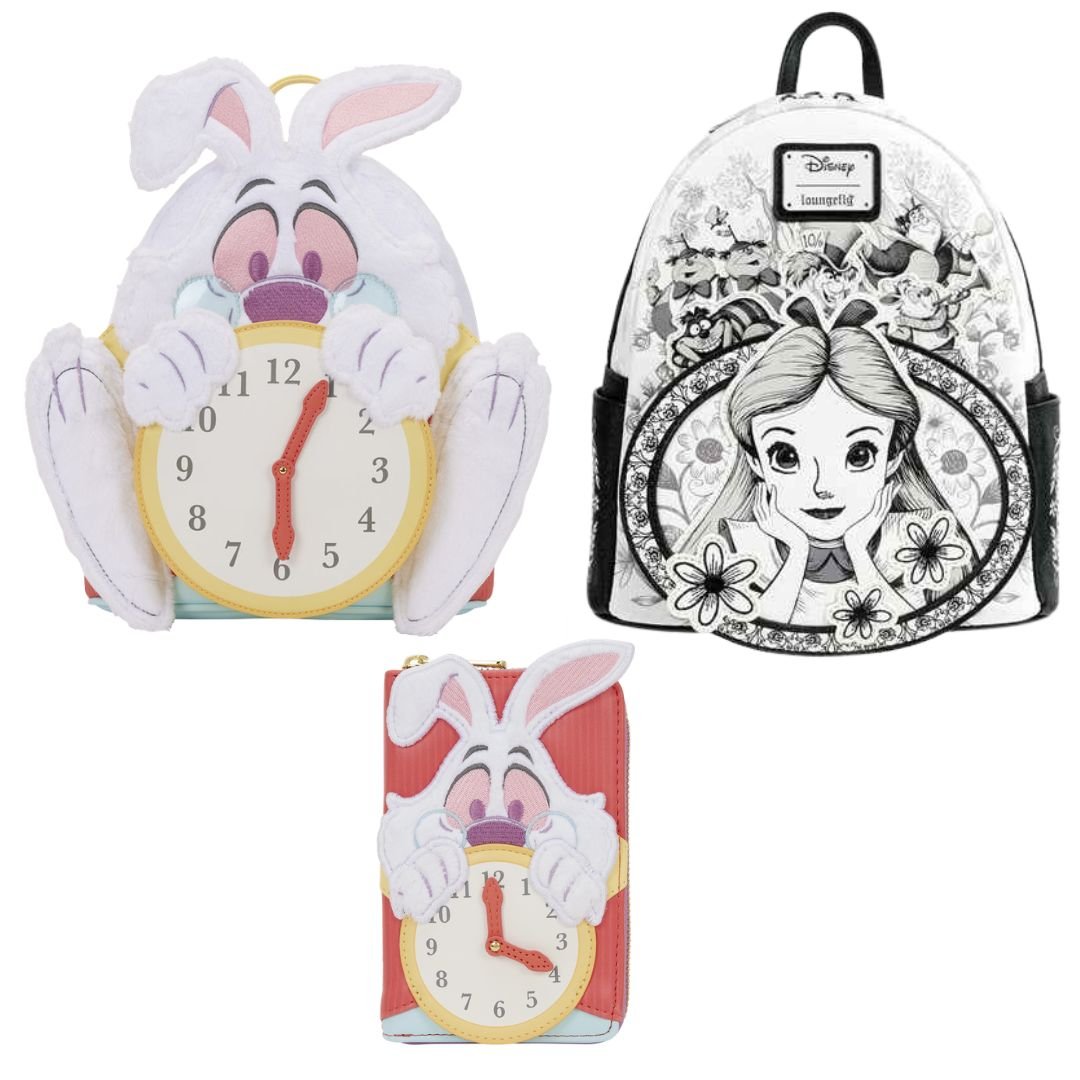 Loungefly Alice And Wonderland Bundle