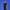 Man wearing a black t-shirt with a blue logo on a blue background