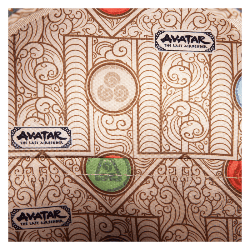 Mini backpack inspired by Aang’s glider staff from Avatar: The Last Airbender series


