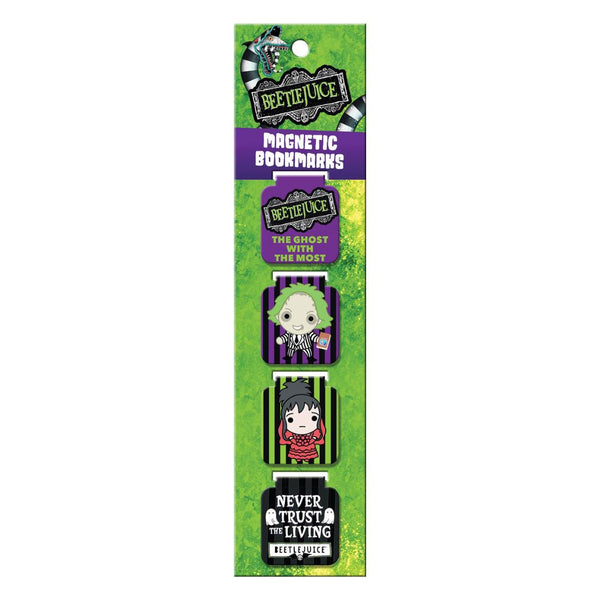 Beetlejuice Magnetic Bookmark Set - Leo's Treasure Box