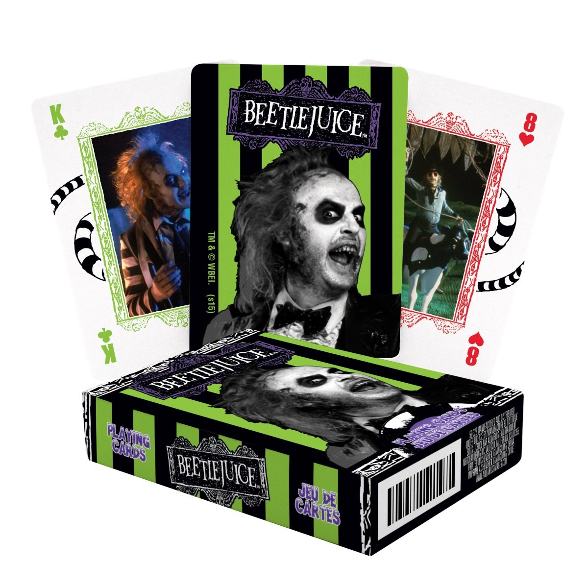 Beetlejuice playing cards – spooky collectible card deck for fans