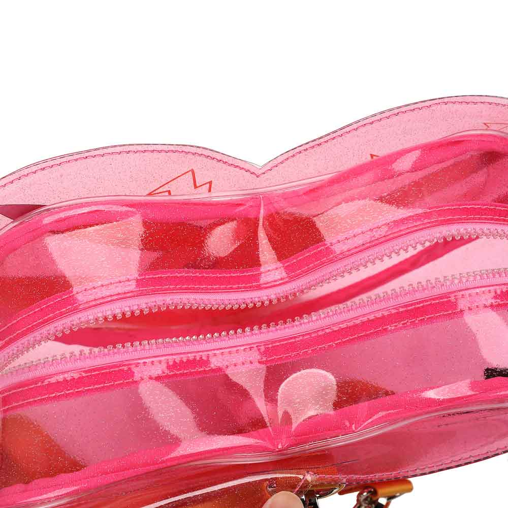 Bioworld Pikachu Heart Convertible Mini Backpack - Leo's Treasure Box