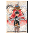 Black Clover Volume 2 manga book cover featuring the main character in a black and gold uniform with a large red cape behind him, surrounded by illustrated characters on a cream background. The title &