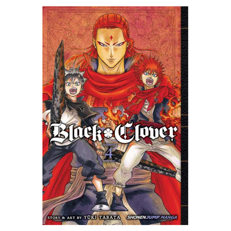 Black Clover, Vol. 4 by Yuki Tabata