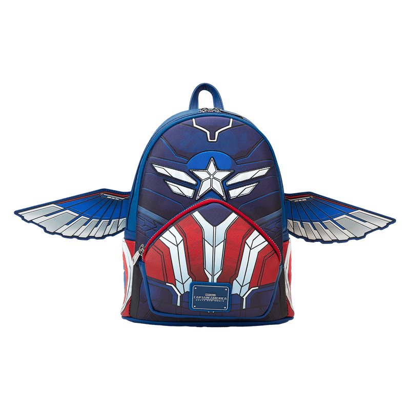 Marvel superhero Captain America-themed mini backpack by Loungefly

