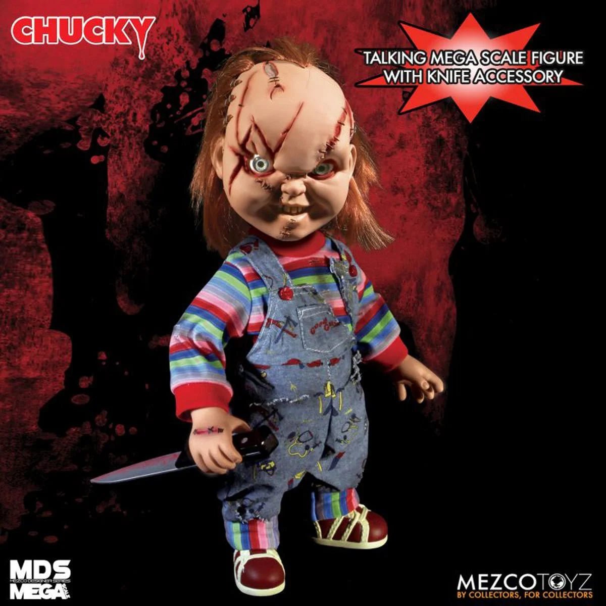 Child's Play Chucky Talking Mega-Scale 15-Inch Doll - Leo's Treasure Box