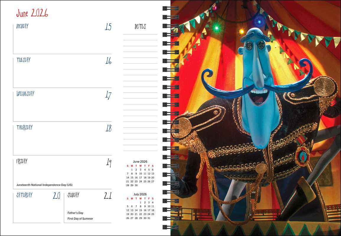 Coraline 2026 Planner Calendar (Includes Stickers) by LLC, Laika