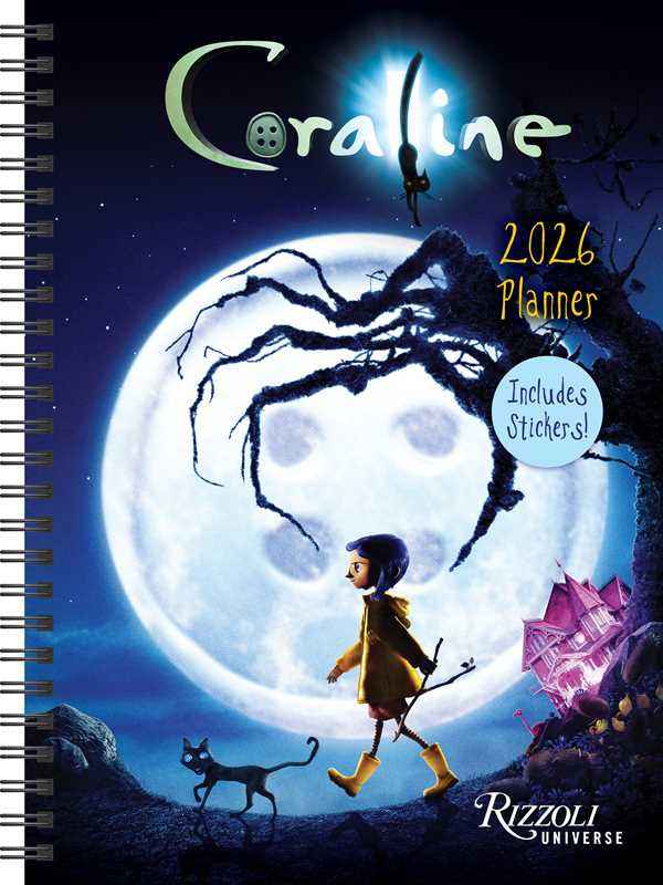 Coraline 2026 Planner Calendar (Includes Stickers) by LLC, Laika