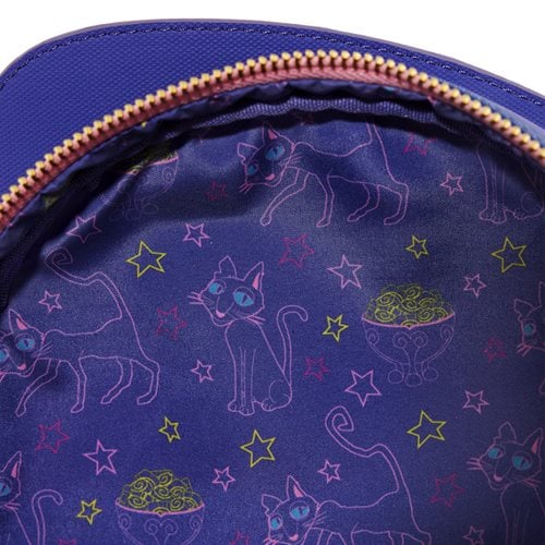 Mini backpack by Loungefly featuring Coraline with glowing stars