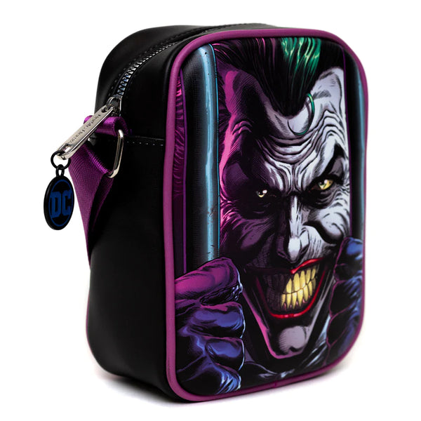 DC Comics Joker & Batman Two Sided Crossbody Bag - Leo's Treasure Box