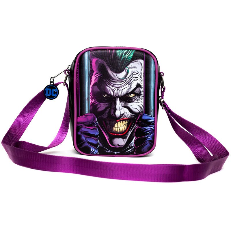 DC Comics Joker & Batman Two Sided Crossbody Bag - Leo's Treasure Box