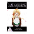 Manga volume cover for Dark Gathering, volume 4, featuring an anime-style blonde character in a brown jacket holding a white rose bouquet against a white background with black title bars at the top and bottom.