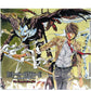 Anime-style book cover featuring a character and a creature with 'Death Note' branding.