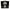Black box with decorative skull and crossbones design on a white background