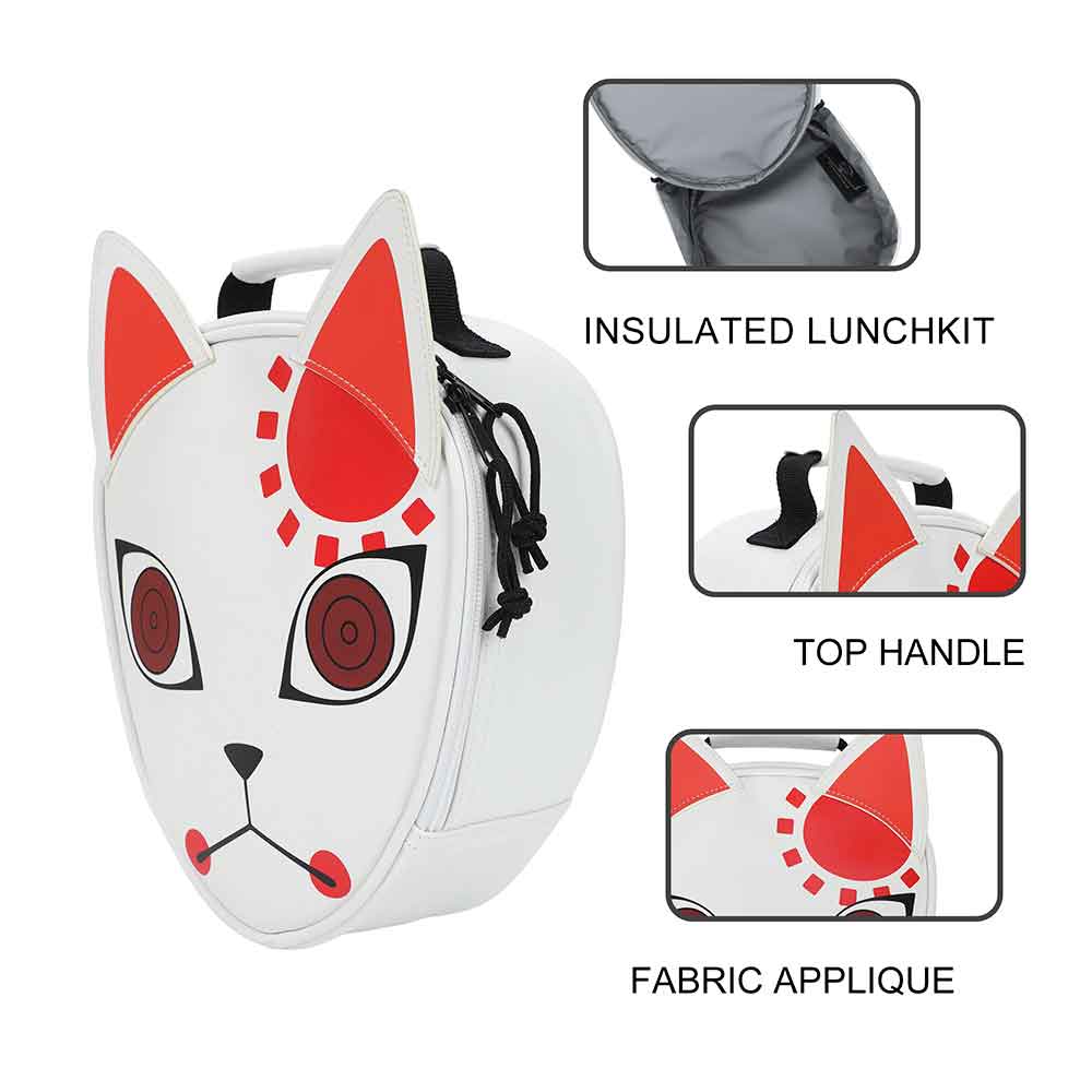 Demon Slayer Tanjiro Warding Mask Lunch Tote - Leo's Treasure Box