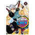 Front cover of the manga volume 9 of Demon Slayer: Kimetsu no Yaiba, featuring the main character Tanjiro Kamado in a dynamic pose with a sword, set against a colorful illustrated background with the title and author name visible.