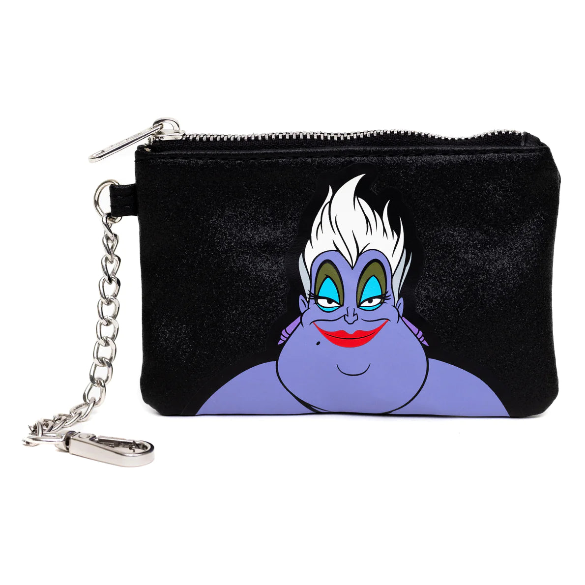 Disney Bag and Wallet Combo, The Little Mermaids Ursula Pose Close Up, Vegan Leather