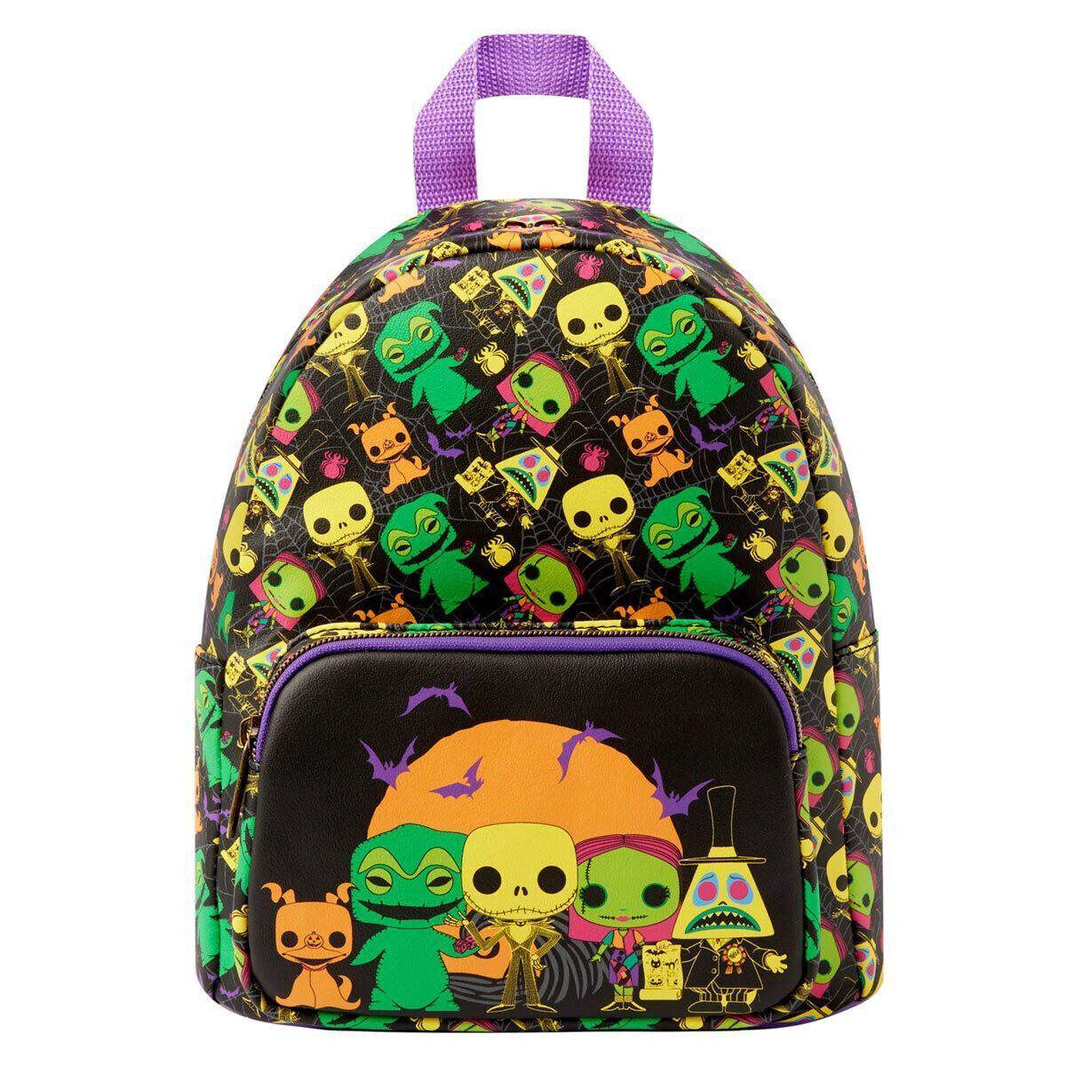 Disney Nightmare Before Christmas Funko POP Neon Backpack - Leo's Treasure Box