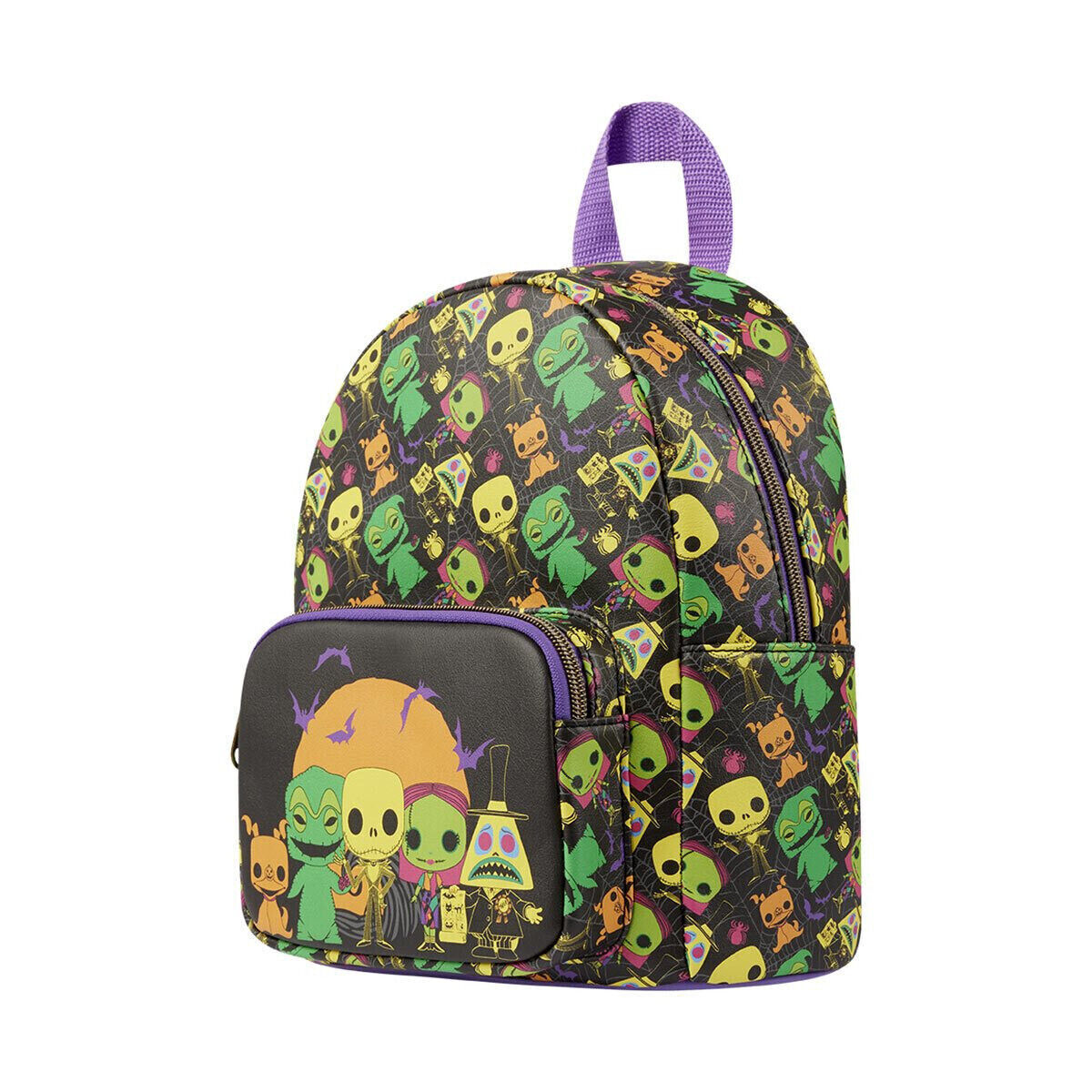 Disney Nightmare Before Christmas Funko POP Neon Backpack - Leo's Treasure Box