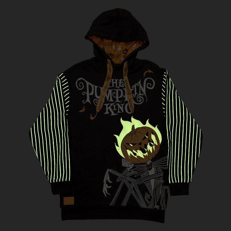 Disney Nightmare Before Christmas Pumpkin King Unisex Hoodie - Leo's Treasure Box