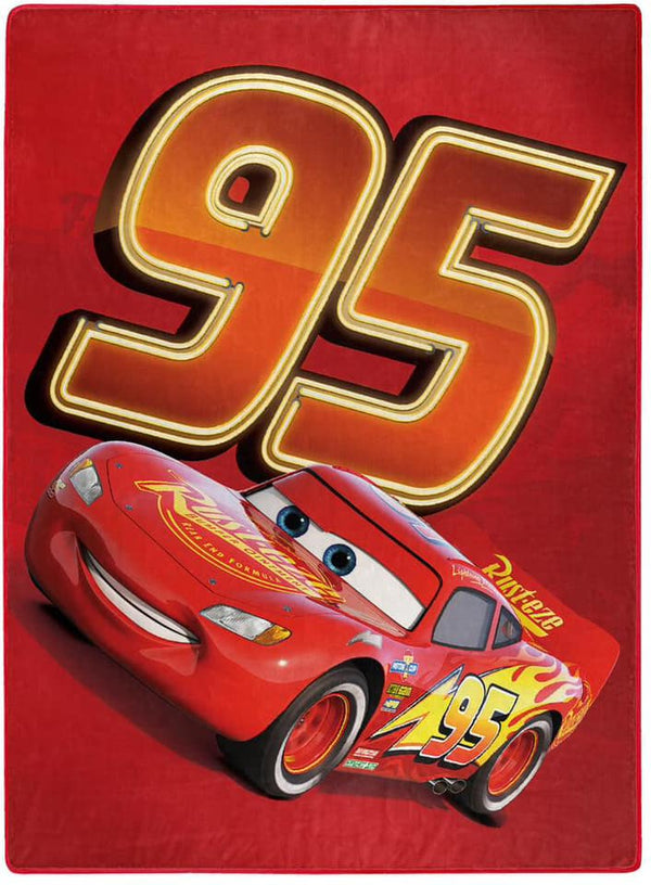 Disney Pixar Cars Twin Size 60 X 80 Blanket - Leo's Treasure Box