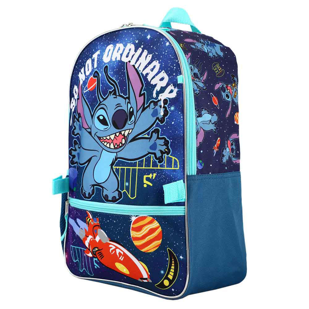 Disney Stitch 5 PC Backpack Set