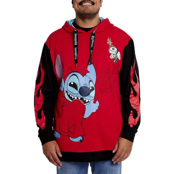 Disney Stitch Devil Unisex Hoodie - Leo's Treasure Box