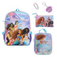 Disney The Little Mermaid 5 PC Youth Backpack Set - Leo's Treasure Box