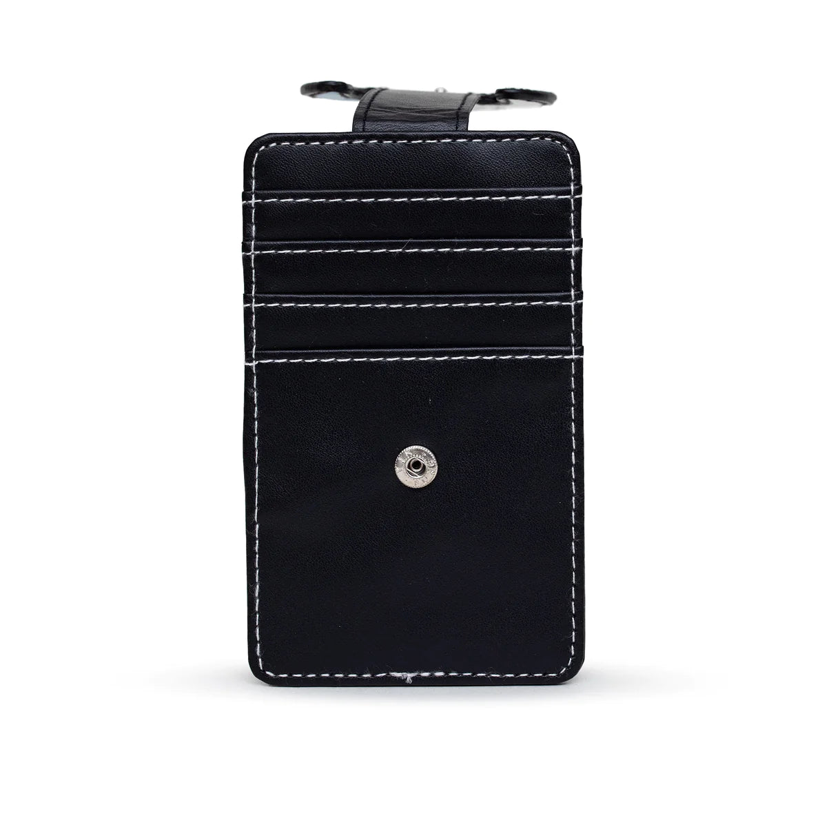 Disney Wallet, Character Wallet ID Card Holder, The Nightmare Before Christmas Zero Face Black, Vegan Leather - Leo's Treasure Box