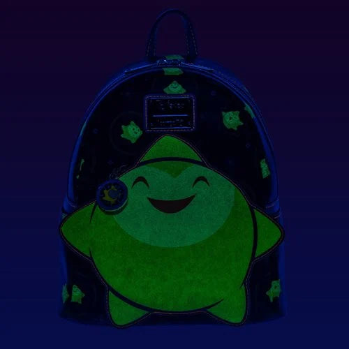 Loungefly Disney Wish Star Glow-in-the-Dark Mini-Backpack