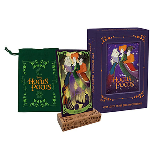 Hocus Pocus themed book, card, and pouch 