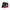 Black and red bag with a character design on a white background
