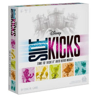 Board game box titled 'Side Kicks' by Disney on a white background