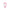 Pink carabiner on a white background