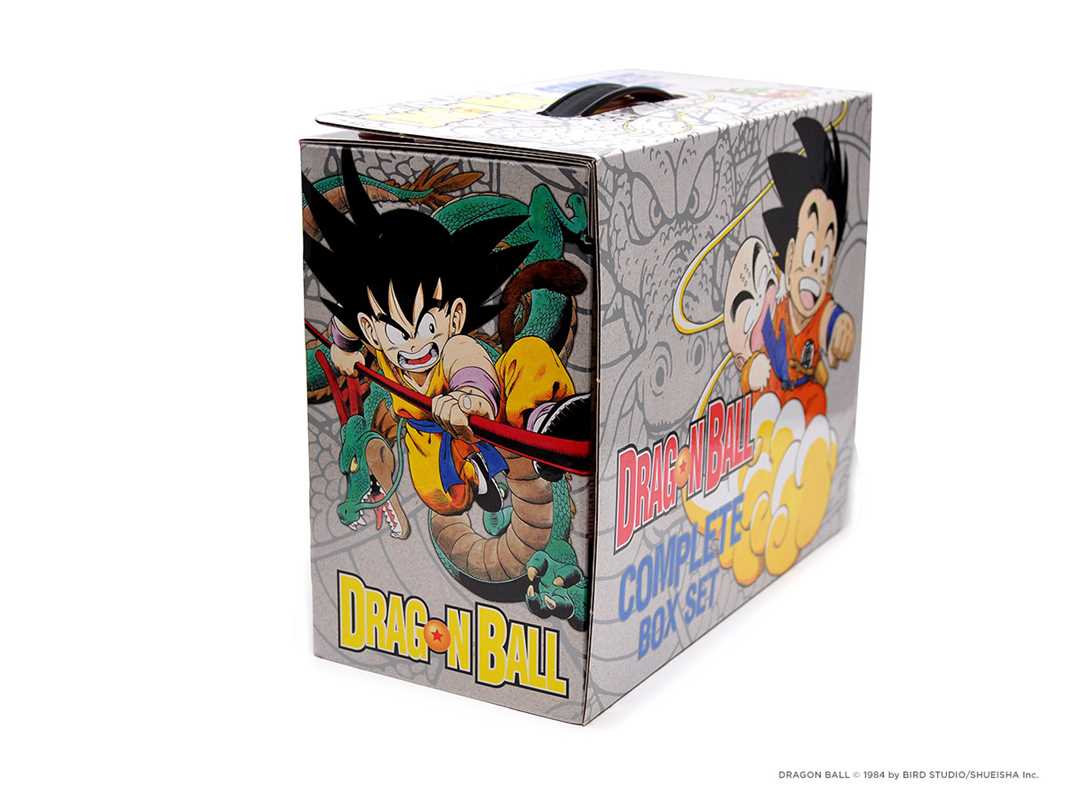 Dragon Ball Z complete box set packaging on a white background