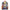 Backpack with colorful character design on a white background