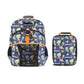 Dragon Ball Z backpack and lunch bag set on a white background