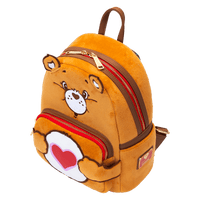 Exclusive Glow Plush Tenderheart Bear mini backpack by Loungefly with character-inspired details