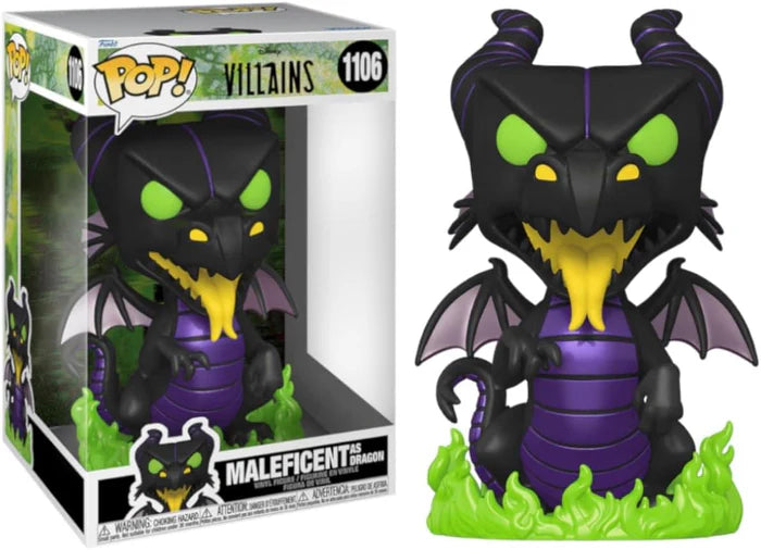 FUNKO POP! Disney: 10 inch Villains Maleficent as Dragon 1106 - Leo's Treasure Box