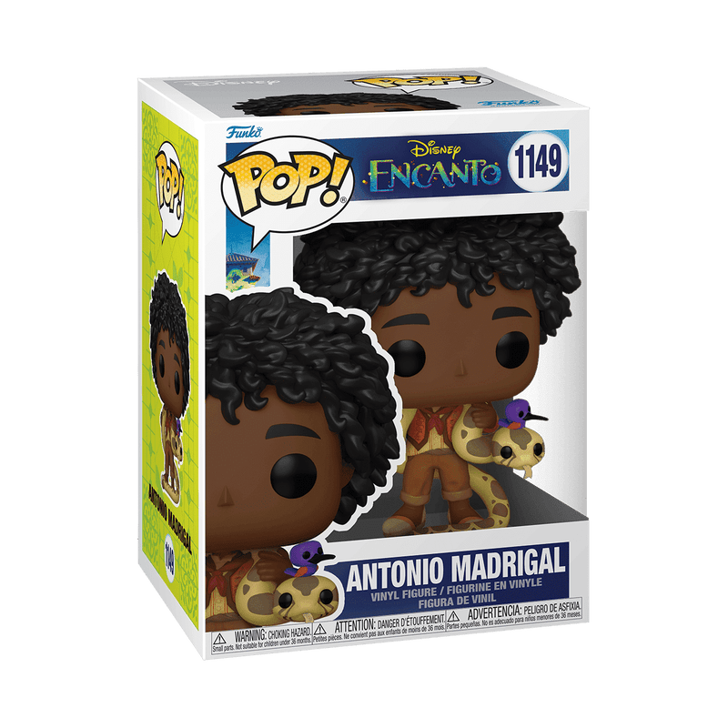 FUNKO POP! Disney: Encanto: Antonio Madrigal 1149 - Leo's Treasure Box