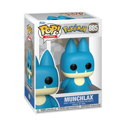 FUNKO POP! GAMES: Pokemon- Munchlax 885 - Leo's Treasure Box