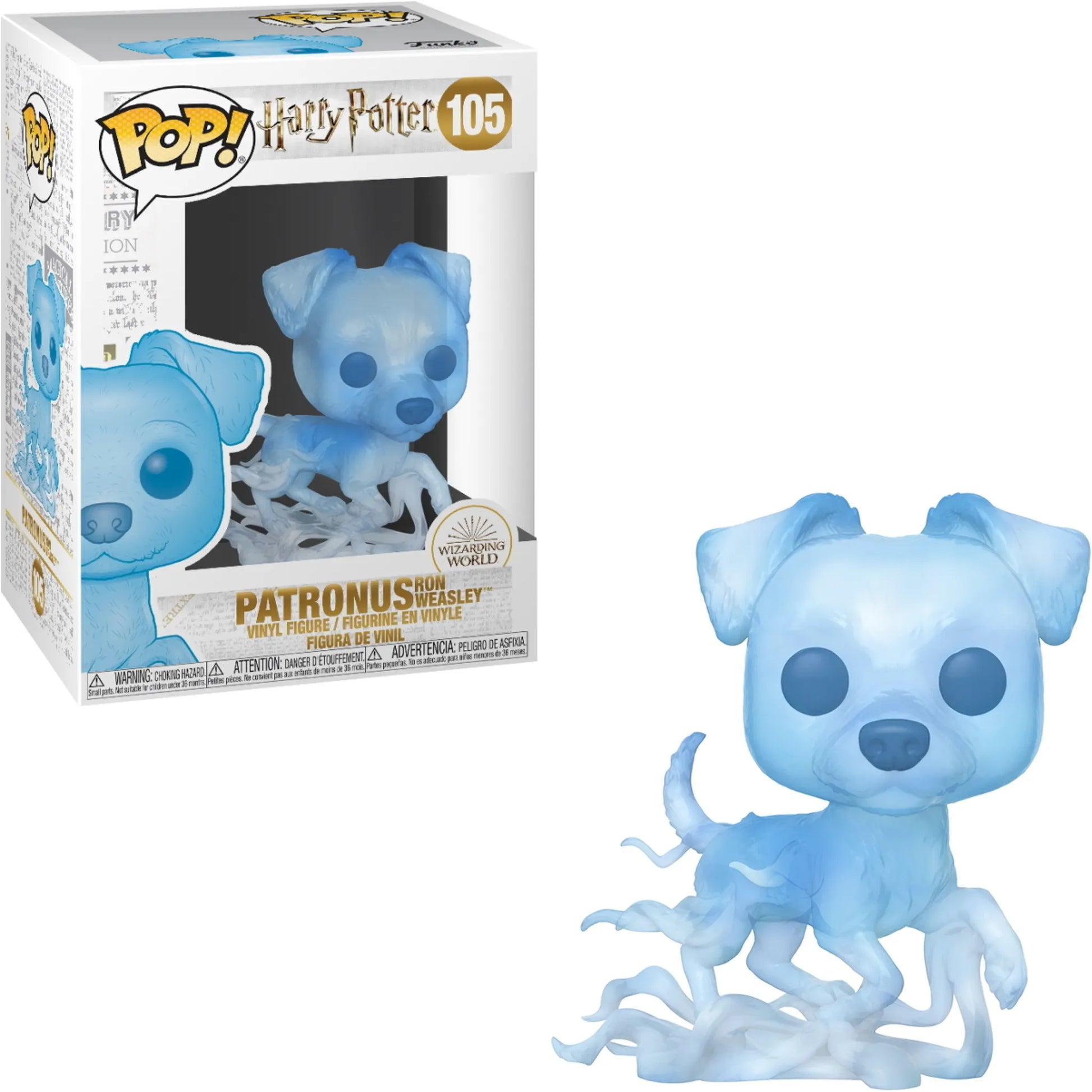 FUNKO POP! HARRY POTTER: Patronus Ron Weasley 105 - Leo's Treasure Box